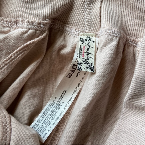 New Free People Summer Slumber Pants in Rose Dust - Picture 6 of 8